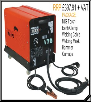 Butters AMT 170 Compact - Single Phase MIG Welder