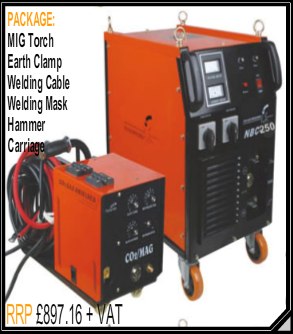 Butters NBC 251 Separate Single Phase MIG Welder