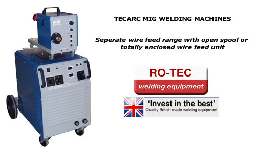 TecArc Industrial Migs with Separate Wire Feed